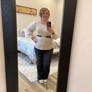 Polagram Cream Sweater